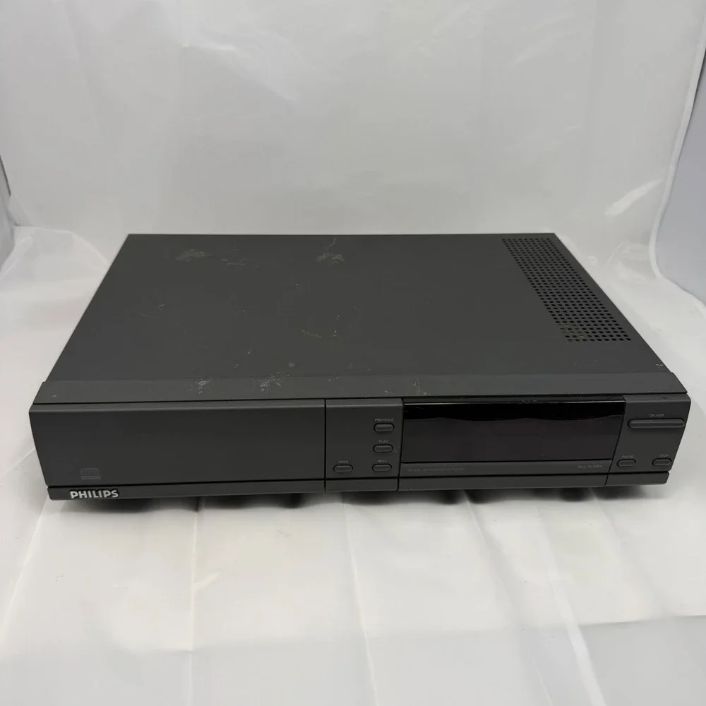 Philips CDI-220 BK12 CD-Interactive Player Vintage Multimedia Console Untested